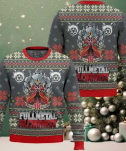 Brotherhood Fullmetal Alchemis Ugly Christmas Sweater Brotherhood Fullmetal Alchemis Ugly Christmas Sweater