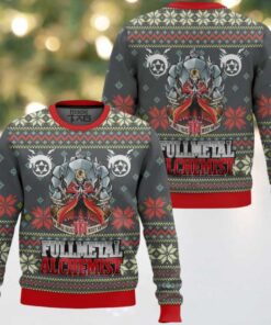 Brotherhood Fullmetal Alchemis Ugly Christmas Sweater Brotherhood Fullmetal Alchemis Ugly Christmas Sweater