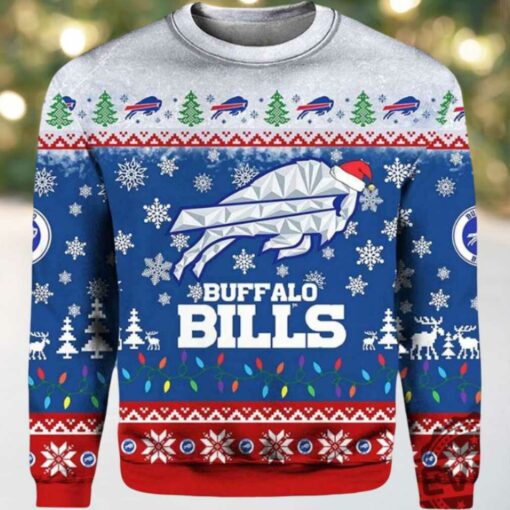 Buffalo Bills 2025 2026 Rivalries Cold Ugly Christmas Sweater