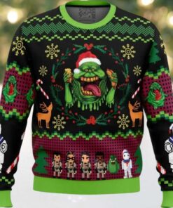 Bustin Christmas Ghostbusters Ugly Christmas Sweater