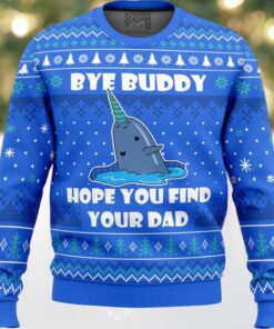 Bye Buddy Elf Ugly Christmas Sweater