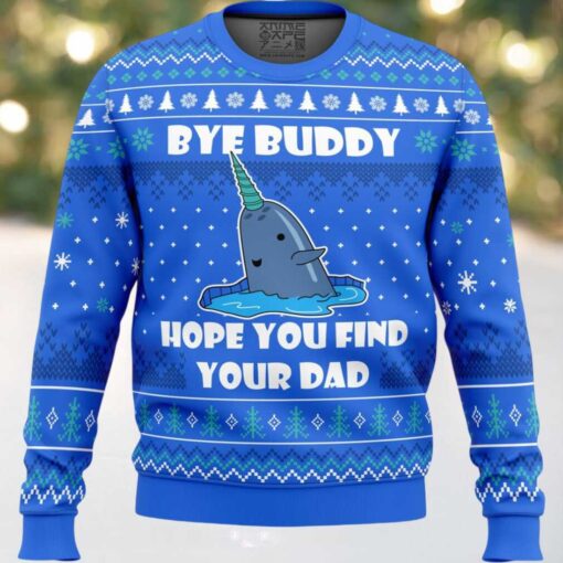 Bye Buddy Elf Ugly Christmas Sweater