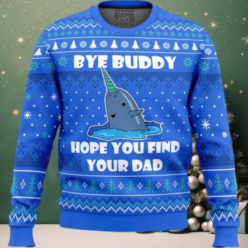 Bye Buddy Elf Ugly Christmas Sweater