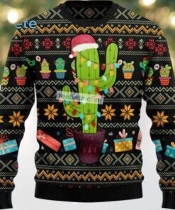 Cactus Claus Hat Dad Ugly Christmas Vacation Sweater, hoodie, sweater, long sleeve and tank top Cactus Claus Hat Dad Ugly Christmas Vacation Sweater