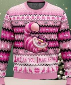Cheshire Cat Alice in Wonderland Ugly Christmas Sweater