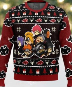 Chibi Akatsuki Ugly Christmas Sweater