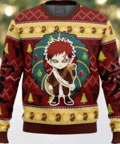 Chibi Gaara Shippuden Ugly Christmas Sweater