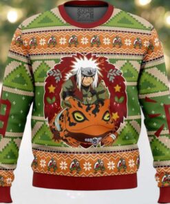 Chibi Jiraiya Shippuden Ugly Christmas Sweater