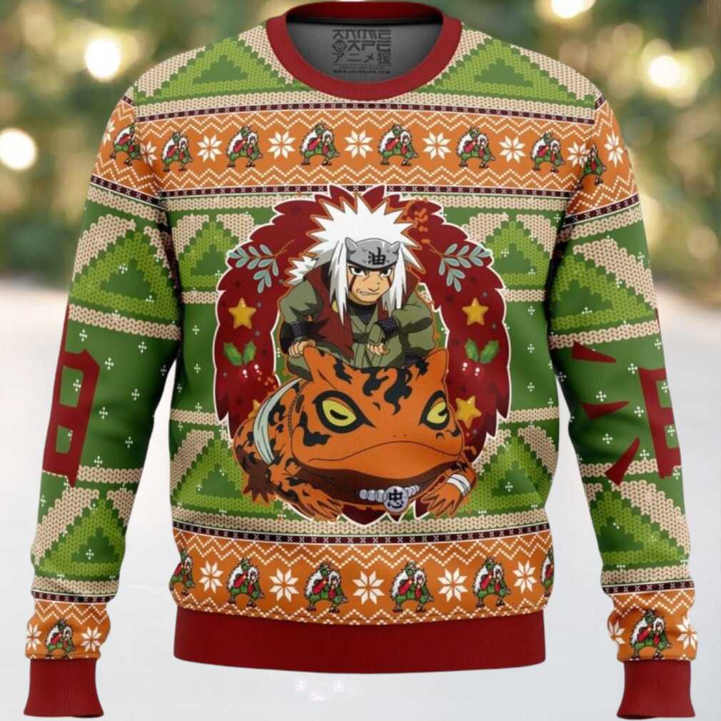 Chibi Jiraiya Shippuden Ugly Christmas Sweater Chibi Jiraiya Shippuden Ugly Christmas Sweater
