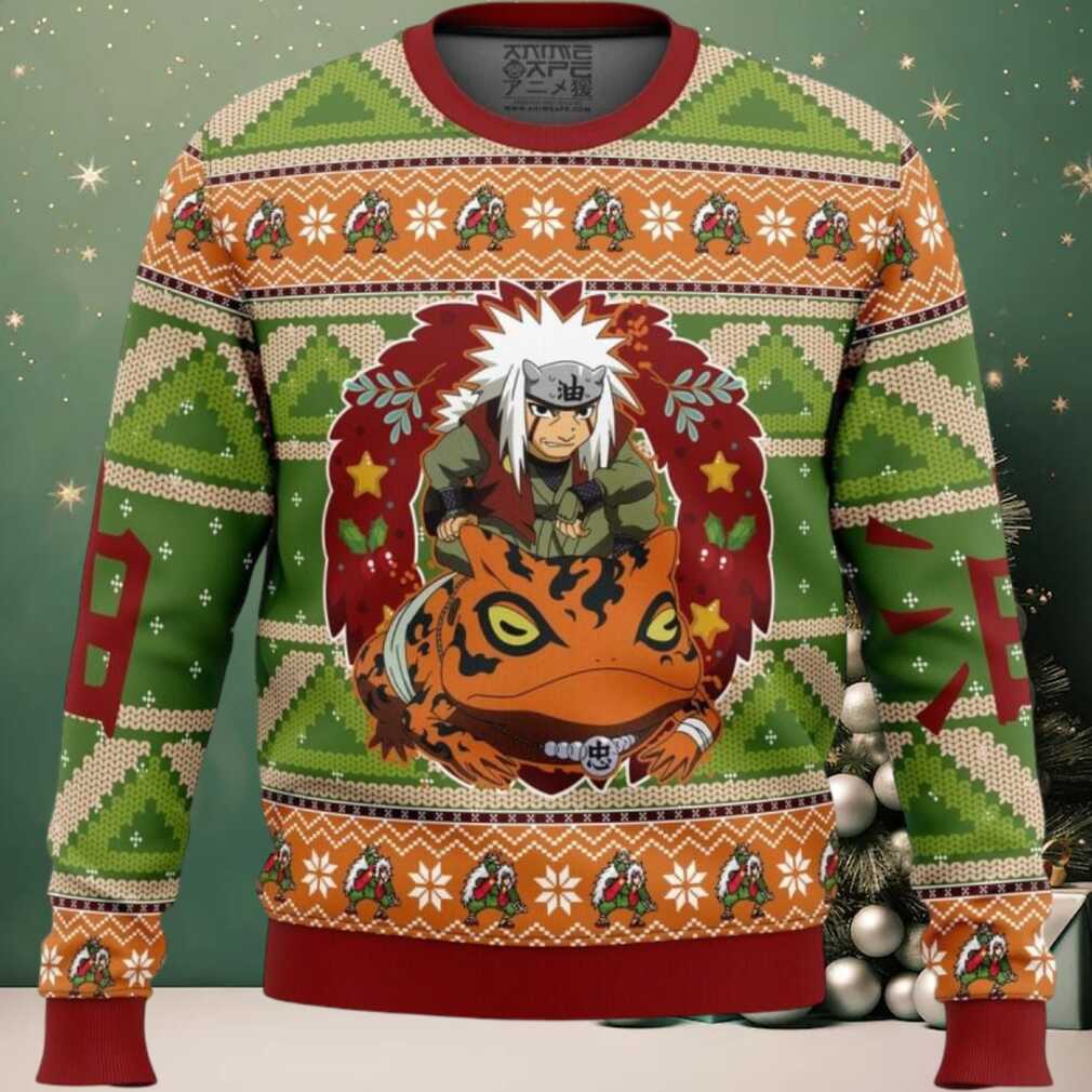 Chibi Jiraiya Shippuden Ugly Christmas Sweater Chibi Jiraiya Shippuden Ugly Christmas Sweater