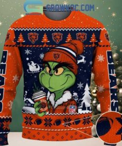 Chicago Bears Grinch Stolen Christmas 2025 Grinchmas Ugly Sweater Chicago Bears Grinch Stolen Christmas 2025 Grinchmas Ugly Sweater