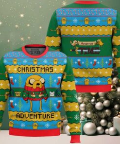 Christmas Adventure Time Ugly Christmas Sweater Christmas Adventure Time Ugly Christmas Sweater