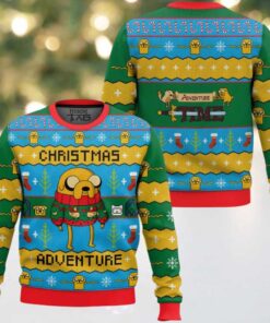 Christmas Adventure Time Ugly Christmas Sweater Christmas Adventure Time Ugly Christmas Sweater