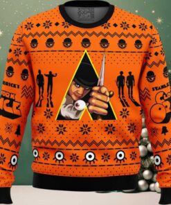 Christmas Alex A Clockwork Orange Ugly Christmas Sweater