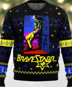 Christmas Cowboy Bravestarr Ugly Christmas Sweater