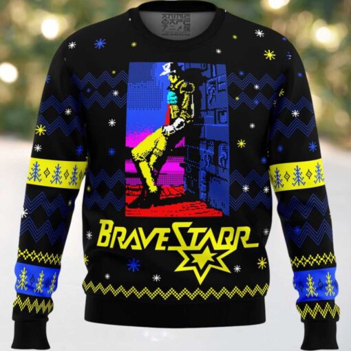 Christmas Cowboy Bravestarr Ugly Christmas Sweater