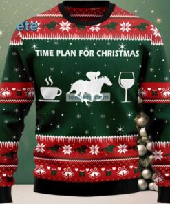 Christmas Horse Racing Ugly Christmas Sweater Ugliest