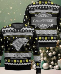 Christmas Is Coming House Stark Game Of Thrones Ugly Christmas Sweater Christmas Is Coming House Stark Game Of Thrones Ugly Christmas Sweater
