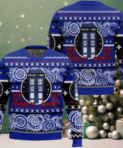 Christmas Through Time And Space Doctor Who Ugly Christmas Sweater Christmas Through Time And Space Doctor Who Ugly Christmas Sweater