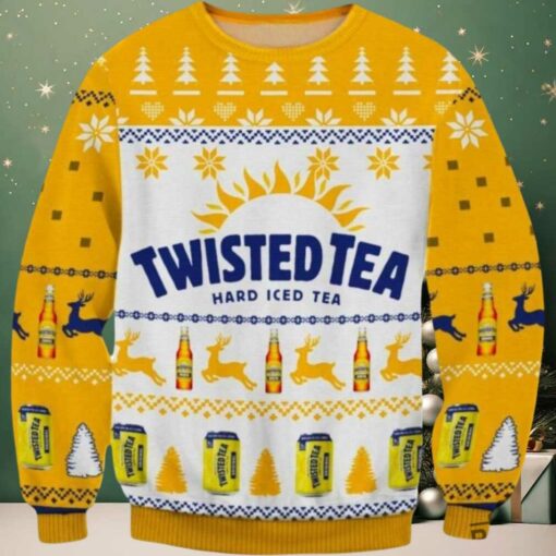 Christmas Twisted Tea Ugly Sweater Christmas Drinking Shirt