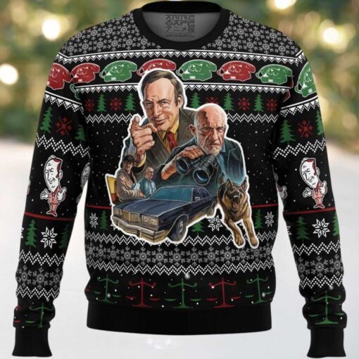 Classic Better Call Saul Ugly Christmas Sweater