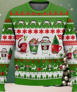 Coffee Cup Vacation Ugly Christmas Sweater Coffee Cup Vacation Ugly Christmas Sweater