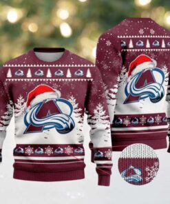 Colorado Avalanche NHL Pattern Special Ugly Christmas Sweater Gift For Holiday 2025