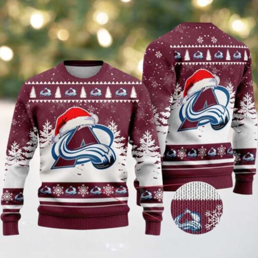 Colorado Avalanche NHL Pattern Special Ugly Christmas Sweater Gift For Holiday 2025