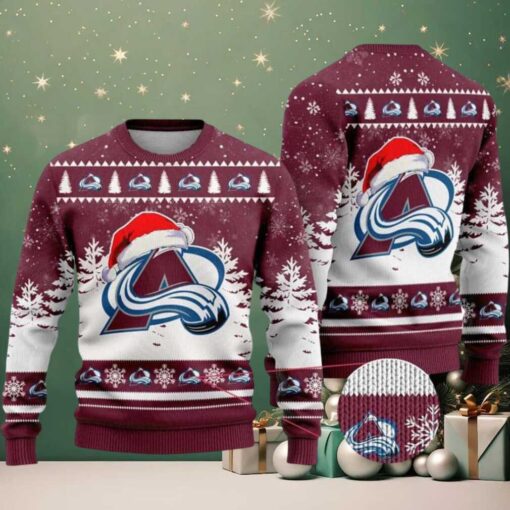 Colorado Avalanche NHL Pattern Special Ugly Christmas Sweater Gift For Holiday 2025