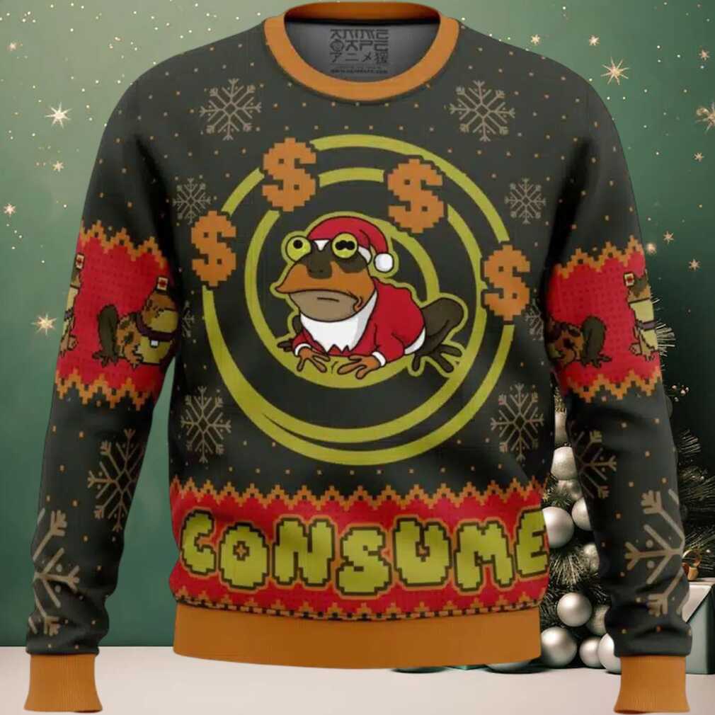 Consume Futurama Ugly Christmas Sweater Consume Futurama Ugly Christmas Sweater