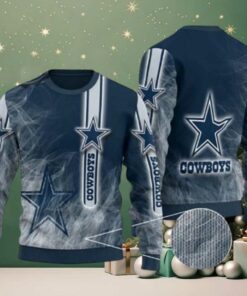 Cowboys Ugly Sweater Dallas Cowboys Smoke Ugly