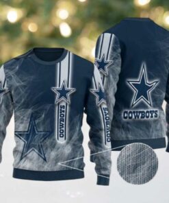 Cowboys Ugly Sweater Dallas Cowboys Smoke Ugly