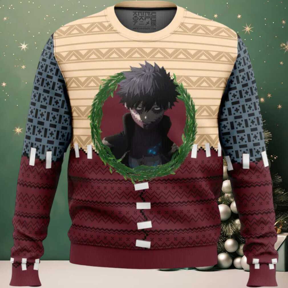 Dabi My Hero Academia Ugly Christmas Sweater Dabi My Hero Academia Ugly Christmas Sweater
