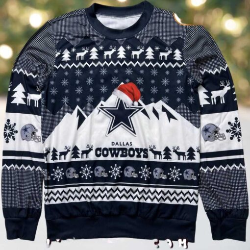 Dallas Cowboys 2024 Christmas Ugly Sweater