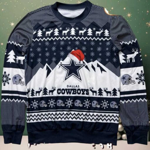 Dallas Cowboys 2024 Christmas Ugly Sweater