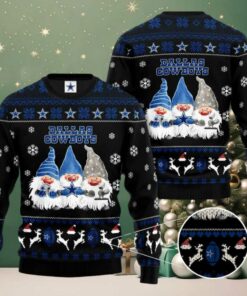 Dallas Cowboys Gnome De Noel Ugly Christmas