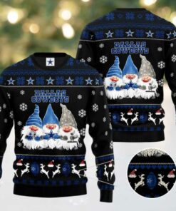 Dallas Cowboys Gnome De Noel Ugly Christmas