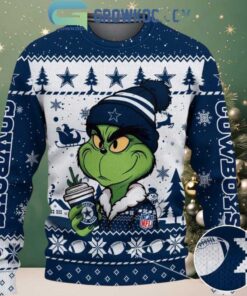 Dallas Cowboys Grinch Stolen Christmas 202 Grinchmas Ugly Sweater