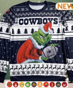 Dallas Cowboys x Grinch Christmas Sweater