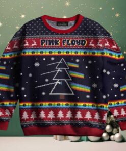 Dark Side Of Christmas Pink Floyd Ugly Christmas Sweater
