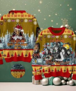 Def Leppard Some Sugar On Me Christmas Ugly Sweater