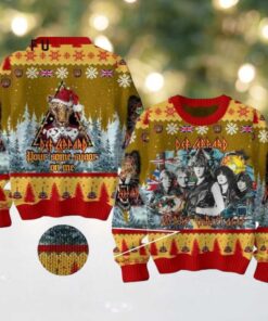 Def Leppard Some Sugar On Me Christmas Ugly Sweater
