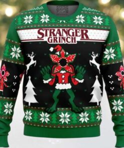 Demogorgon Stranger Grinch Stranger Things Ugly Christmas Sweater