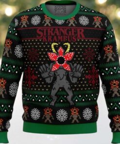 Demogorgon Stranger Krampus Stranger Things Ugly Christmas Sweater