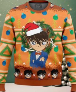 Detective Conan Ugly Christmas Sweater