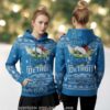 Detroit Lions Grinch Football Theme Ugly Christmas 3D Hoodie