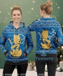 Detroit Lions Disney Winnie The Pooh Ugly 3D Hoodie Print, hoodie, sweater, long sleeve and tank top Detroit Lions Disney Winnie The Pooh Ugly 3D Hoodie Print