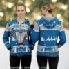 Detroit Lions Grinch Football Theme Ugly Christmas 3D Hoodie