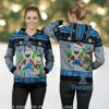 Detroit Lions Pug Dog Reindeer Ugly Christmas 3D Hoodie Detroit Lions Pug Dog Reindeer Ugly Christmas 3D Hoodie