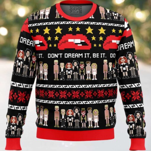 Don’t Dream It Be It The Rocky Horror Picture Show Ugly Christmas Sweater